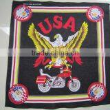 Black Full Background USA 100% Cotton Manufacturers