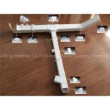 House Roofing Used PVC Rain Gutter For Rain Drainage System
