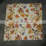 Various Fruits Printed Scallop Edge Table Cloth