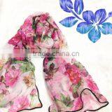 PRINTED POLYESTER SCARF