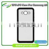 2d Sublimation Heat Transfer PC +TPU Silicon Blank Cell Phone Case for Prosub-Samsung A8