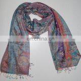 Viscose Pashmina Jamawar Shawls 2016 thumbnail-2