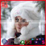 China Popular Sales Plush Animal Hat Promotion Baby Hat Rabbit thumbnail-2