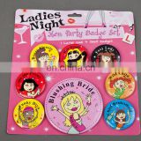 Cheap plastic name badge button making machine holders for party favor