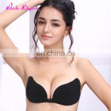 Beautiful Design Sexy Push Up Silicone Bra Hot Sexy Images