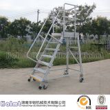 Portable Warehouse Aluminum Ladder with Platform