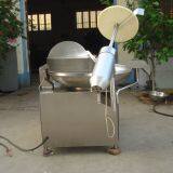 Production 80kg/h Capacity Meat Grinder Machine Bowl Cutter Mixer