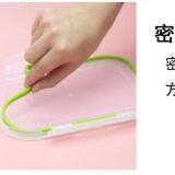 Borosilicate Glass Food Container With Divider/Food Storage Jar/ Micro Wave Safe Meal Container thumbnail-5