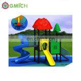 Patio Swing With Plastic Slide Outdoor Garden Kids Swing Set Playground for Backyard JMQ-G085A thumbnail-5