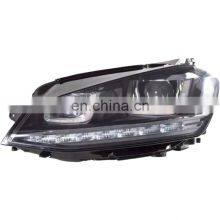 Upgrade Led Double U Headlamp Headlight Plug and Play for VW Volkswagen Golf 7 Head Lamp Head Light 2014-2017 thumbnail-2