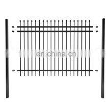 Hot Sales Powder Coated Wrought Iron Metal Garden Fence Panels thumbnail-2