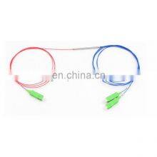 Single Window Mini Type Optical Splitter Fiber Optic Fbt Coupler Without Connector