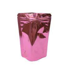 Printed Holographic Film Flat Bags Laser Clear Front For Beauty Sponge Packaging thumbnail-2