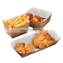 Sunkea wholesale disposable barbecue paper tray for food