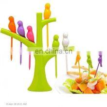 Decorative Bird Shape Plastic Fruit Pick Holder Rack thumbnail-3