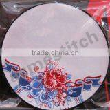 2011 New Mouse Mat/embroidered Satin Mouse Pad as Gift or for Home and Office Use