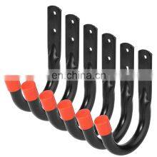 Convenient Kitchen Mop Storage Rack With Hooks And Towel Bar