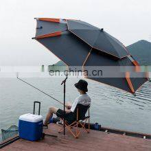 Multiple Sizes Outdoor Fishing Umbrella Camping Double-layer Beach Umbrella Sun Protection Waterproof Patio Umbrellas thumbnail-2