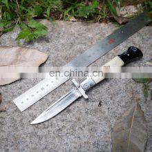 Hunting Camping Pocket Folding Knife Outdoor EDC Tools White Resin Handle 440C Blade Dorpshipping Russian Finka NKVD Knife