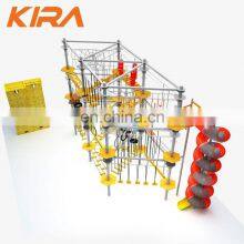 Sightseeing Tower Rope Courses Outdoor Obstacle Course