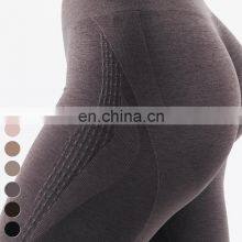 High Stretch Workout Wear No Front Seam Sports Leggings Scrunch Butt High Waist Gym Fitness Pants Seamless Yoga Leggings thumbnail-5