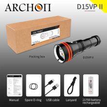 ARCHON D15VPII&W21VPII Diving Video Light & Diving Spot Flashlight & Scuba Dive Torch 3000lumens Red Lamp thumbnail-5