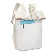 Rolltop 20L Backpack for Men Women Water-Resistant Carry on Travel Backpack Casual Daypack