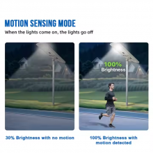 Outdoor Lighting Ip65 Waterproof Streetlight Engineering Integrated All in One Solar Led Street Lamp thumbnail-4