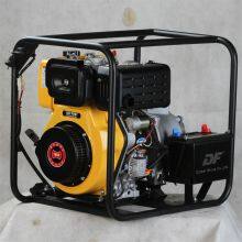 4 Inch Diesel Clear Water Pump Electric Start Big Fuel Tank for Agricultural Irrigation thumbnail-3