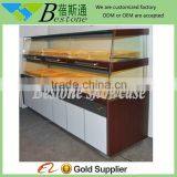 Modern Wholesale Wood Bread Display Rack Shelves for Sale