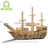 Wooden Sheep Building Block Toy