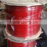 6X7+IWS 2.38mm/4.0mm PVC Coating Steel Cable thumbnail-1