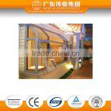 Guangdong Factory 50 Series Heat Insulation Horizontal Opening Pattern and Aluminum Single Hung Windows Type Top-hung Window