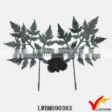 Fancy Leaf Vintage Antique Metal Pant Hangers thumbnail-1