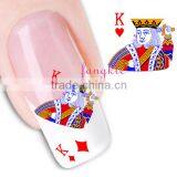 Playing Card Nail Watermark Sticker for Decoration thumbnail-1
