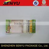 Custom Printed Paper Box With PVC Window for Earphone Packaging