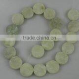 Wholesale 25mm Rough Coins New Jade