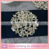 Sliver &gldHot Wedding Bridal Silver Rhinestone Crystal Pearl Brooches Brooch Bouquet Pin thumbnail-1