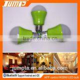 Factory Sale Smartphone Control Dimmable Multicolor E27 Smart APP Led Bulb thumbnail-4