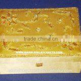 Hand Embroidery Golden Jewelry Box thumbnail-1