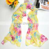 Fashion Ladies Long Chiffon Scarf thumbnail-1