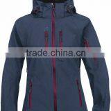 Softshell Plaid Hooded Jacket thumbnail-1