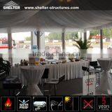 Durable Long Life Span Glass Door Canopy Tent With Lining and Curtains Decorations for Sale thumbnail-3