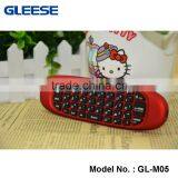2016 Gleese 2.4G Mini Handheld Wireless Keyboard With Universal Remote Control For Android Smart TV thumbnail-3