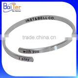 Custom Women Adjustable Cuff Bangle In 925 Sterling Silver Cuff Bracelet/Solid 925 Sterling Silver Bangle Bracelets Wholesale thumbnail-1