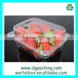 New style High quality PET plastic disposable fresh strawberry fruit packaging box                        
                                                Quality Choice