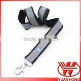 MOQ:3,000PCS Polyester Reflective Lanyard/reflective String Lanyard