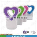 Colorful Love Shape Promotional Gifts tf Card Reader