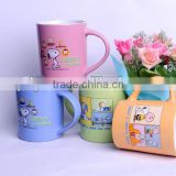 11oz straight Cheap ceramic mugs japanese ceramic mug shapes