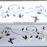 Carved Wooden Decorative Floating Wall Mount Shelf thumbnail-3